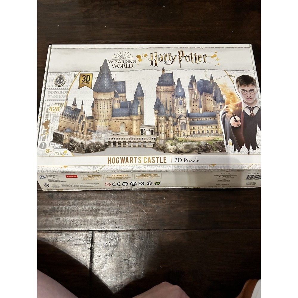 4D Cityscape Harry Potter: Hogwarts Castle 3D Puzzle Wizarding World New